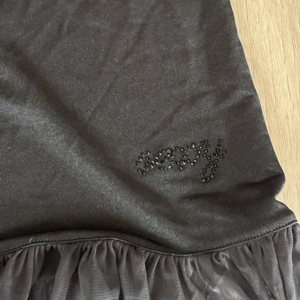 Vtg Victoria's Secret 06 Sexy Little Things Nylon Black Dress Slip Small Medium - Picture 3 of 6